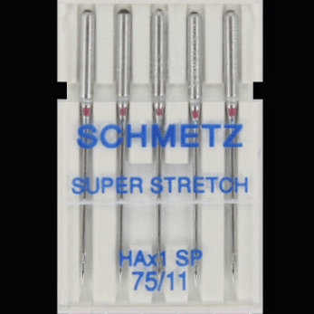 SCHMETZ Overloka adatas trikotāžai HAx1 SP - Nr.75 (5gab.)
