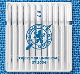 Attēls ar SCHMETZ Overloka adatas universālās SY 2054 - Nr.90 (10gab.) – pieejams Šarlotes audumi