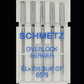 SCHMETZ Overloka un Koverloka adatas trikotāžai ELx705 SUK CF - Nr.65 (5gab.)