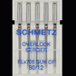 SCHMETZ Overloka un Koverloka adatas trikotāžai ELx705 SUK CF - Nr.80 (5gab.)