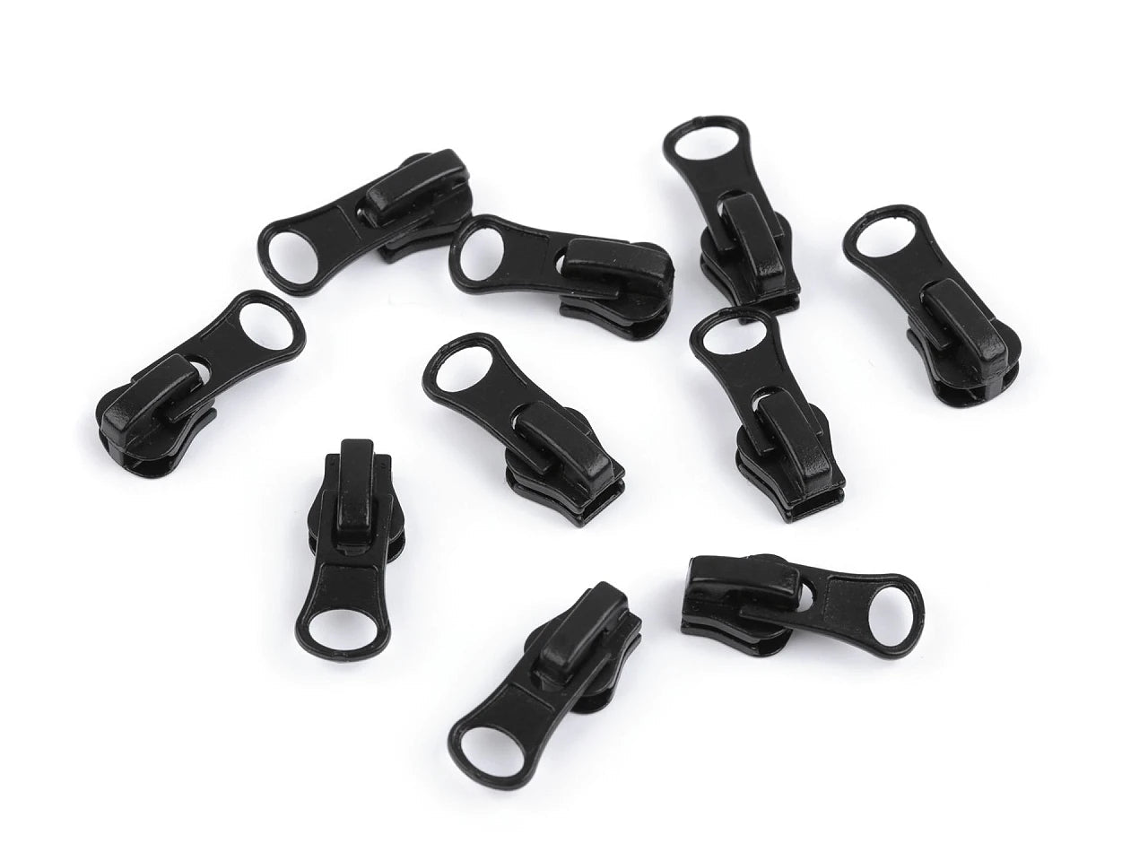 Attēls ar Slīdnis, kugītis plastmasas rāvējslēdzējam Nr.3|dažādu toņu – pieejams Šarlotes audumi