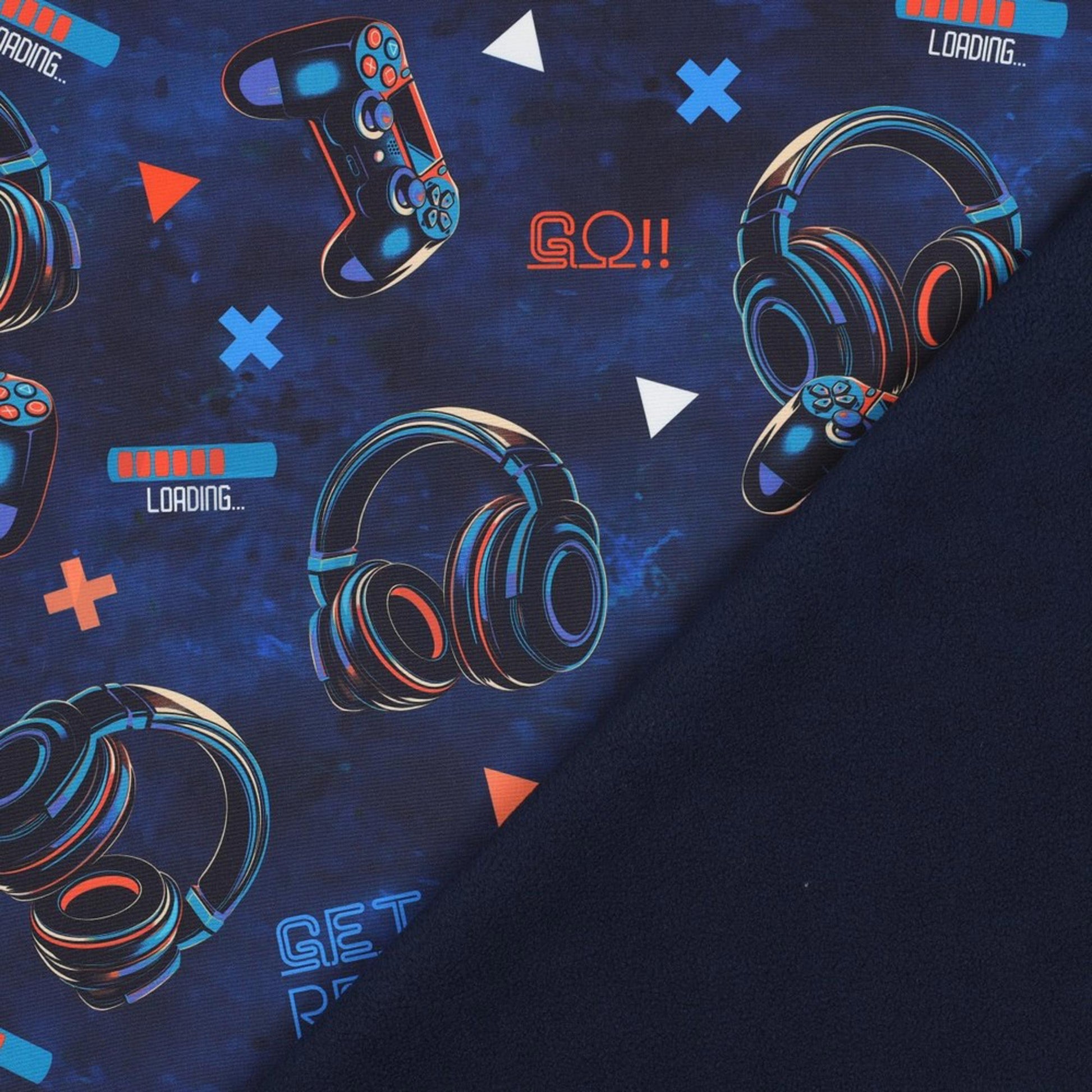 Image with softshell fabric headphones – available online at Charlotte's Fabrics