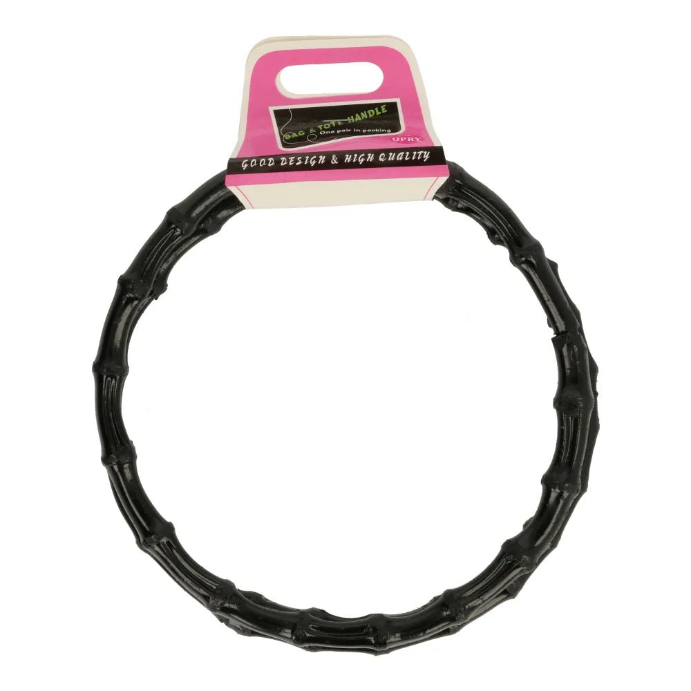 Attēls ar Somas rokturis 20 cm – melns – pieejams Šarlotes audumi