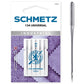 Attēls ar Šujmašīnas adatas SCHMETZ 134 UNIVERSAL ar apaļo kātu Nr.80 (5gab.) – pieejams Šarlotes audumi