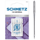 Attēls ar Šujmašīnas adatas SCHMETZ 134 UNIVERSAL ar apaļo kātu Nr.90 (5gab.) – pieejams Šarlotes audumi