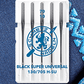 Attēls ar Šujmašīnu adatas universālās SCHMETZ BLACK SUPER UNIVERSAL–Nr.70 (5gab.) – pieejams Šarlotes audumi