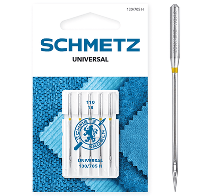 Õmblusmasina universaalsed nõelad SCHMETZ UNIVERSAL - Nr.110 (5 tk)