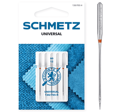 Õmblusmasina universaalnõelad SCHMETZ UNIVERSAL - Nr.80 (5 tk.)