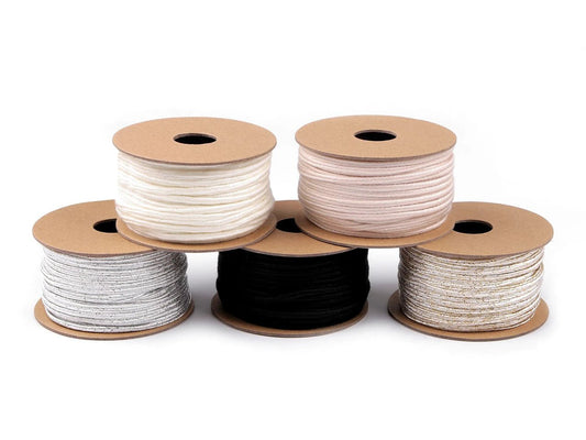 Attēls ar Sutaža Ø3, 25m|dažādu toņu – pieejams Šarlotes audumi