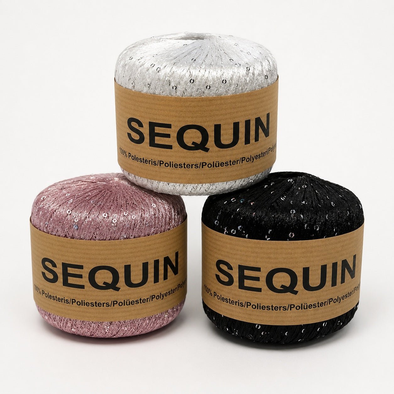 Attēls ar Tambordiegi Midara Sequin – 50 g/ 300 m – pieejams Šarlotes audumi