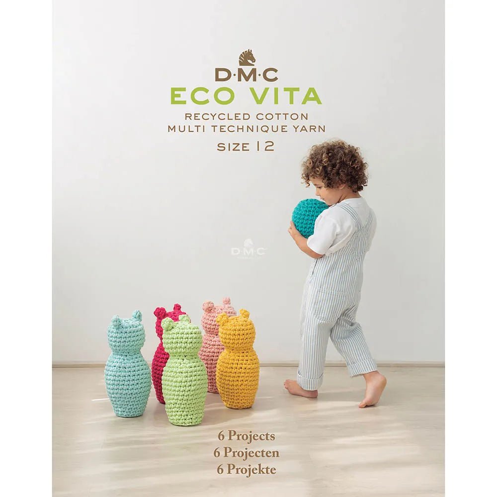 Image du magazine de crochet DMC Eco Vita pour chambre d’enfant, EN, DE – disponible chez Šarlotes audumi