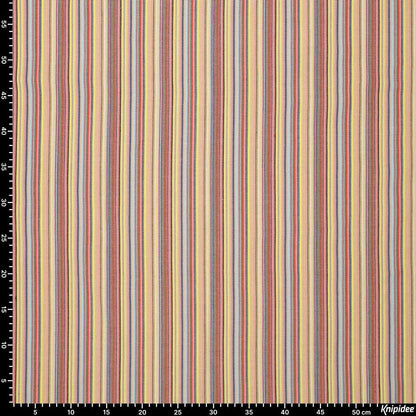 Folk pattern fabric - yellow tones 200 g/m²
