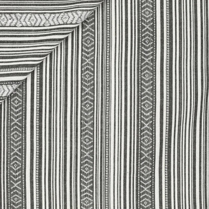 Folk pattern fabric - grey tones 200 g/m²