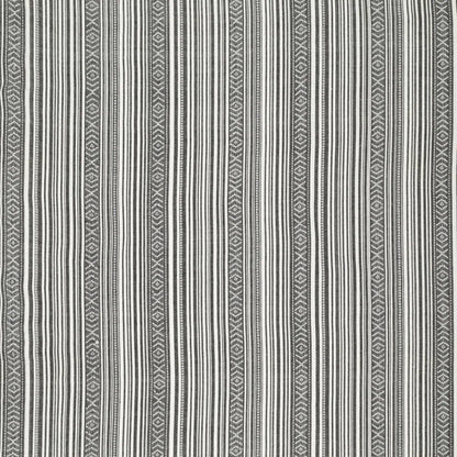 Folk pattern fabric - gray tones 200 g/m²