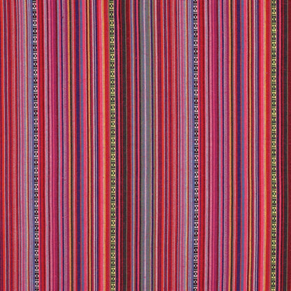 Folk pattern fabric - pink shades 200 g/m²
