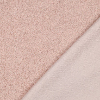 Teddy kangas - õrn roosa 270 g/m²
