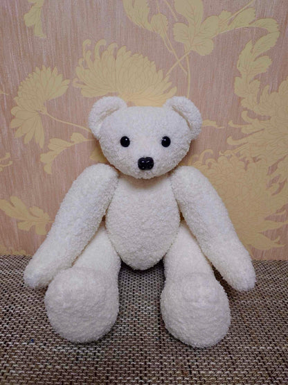 alt
Teddy-kangas - soe valge 270 g/m²