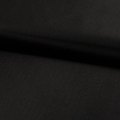 Image of black knitted lining fabric – available online at Charlotte's Fabrics