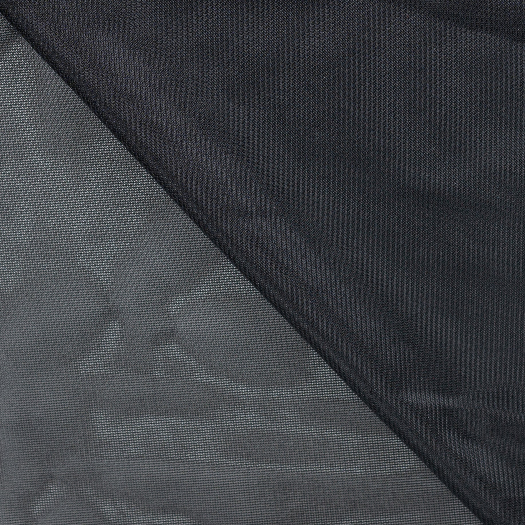 Image with black knitted lining fabric – available online at Šarlotes audumi