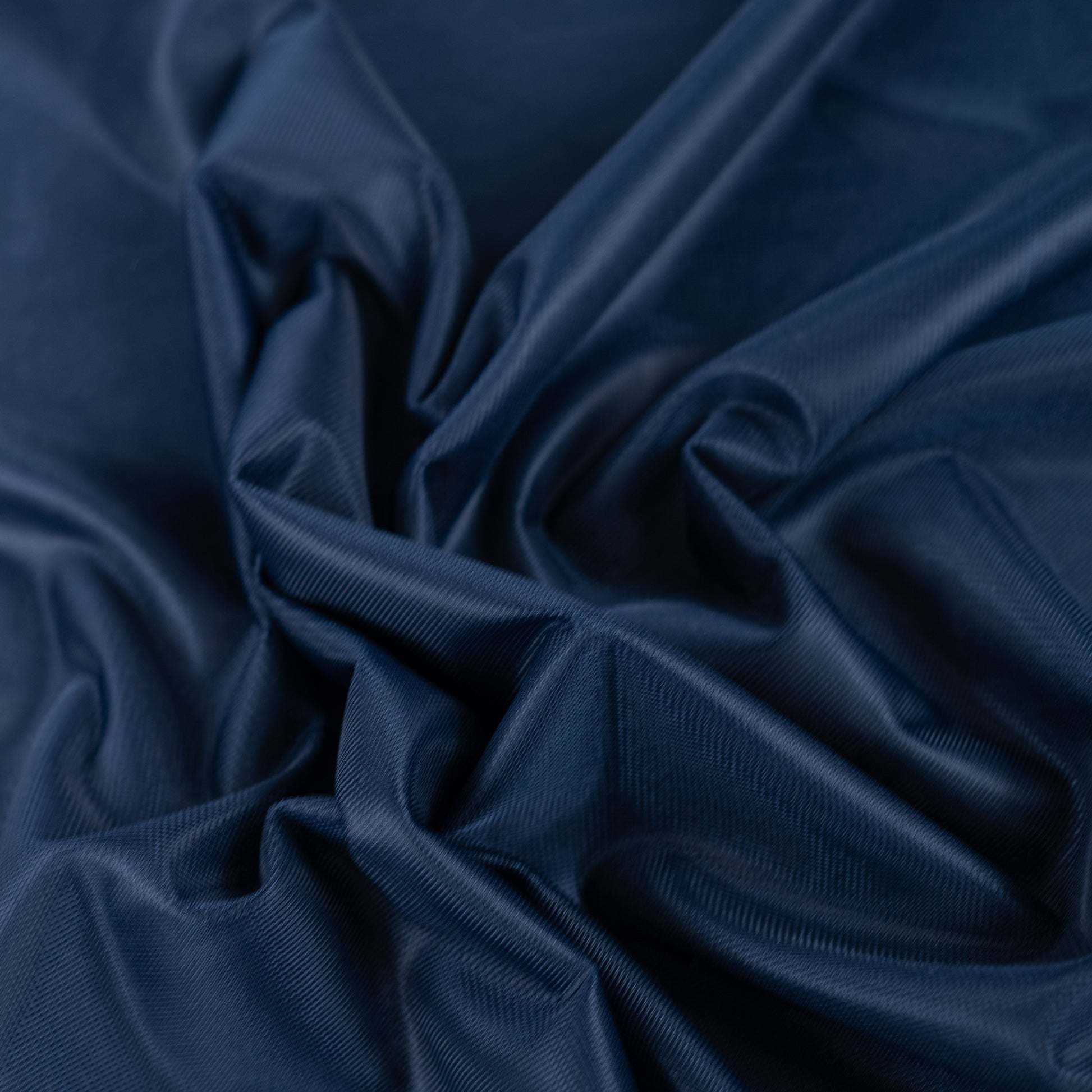 Image of dark blue jersey lining fabric – available online at Charlotte's Fabrics