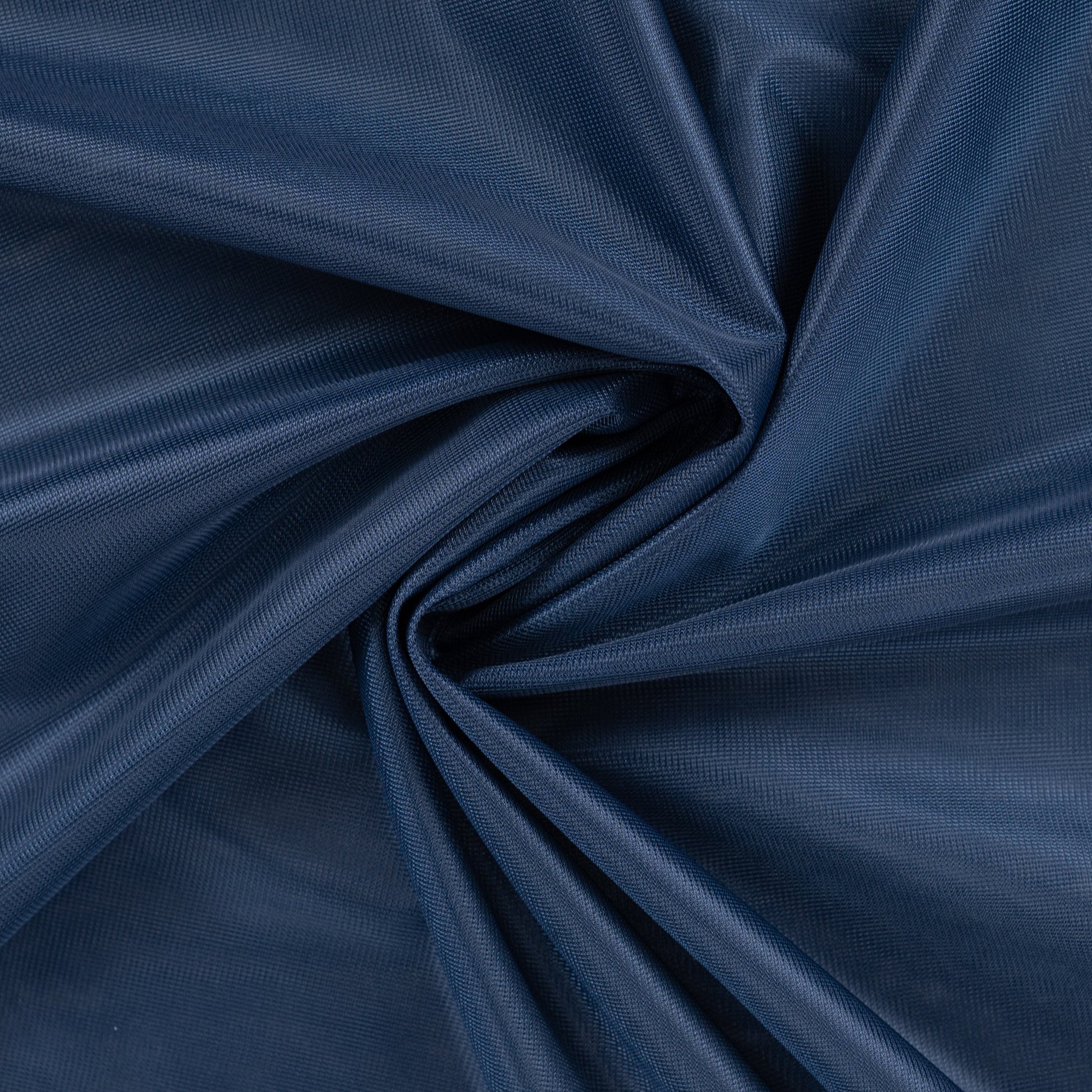Image of knitted lining fabric, dark blue – available online at Charlotte's Fabrics