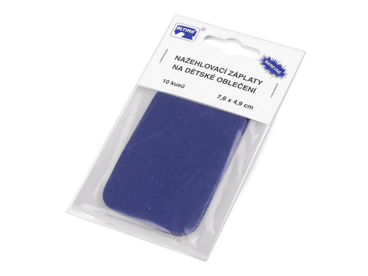 Attēls ar Uzgludināms ielāps| 7,6 × 4,9 cm 10 gab.|dažādi toņi – pieejams Šarlotes audumi