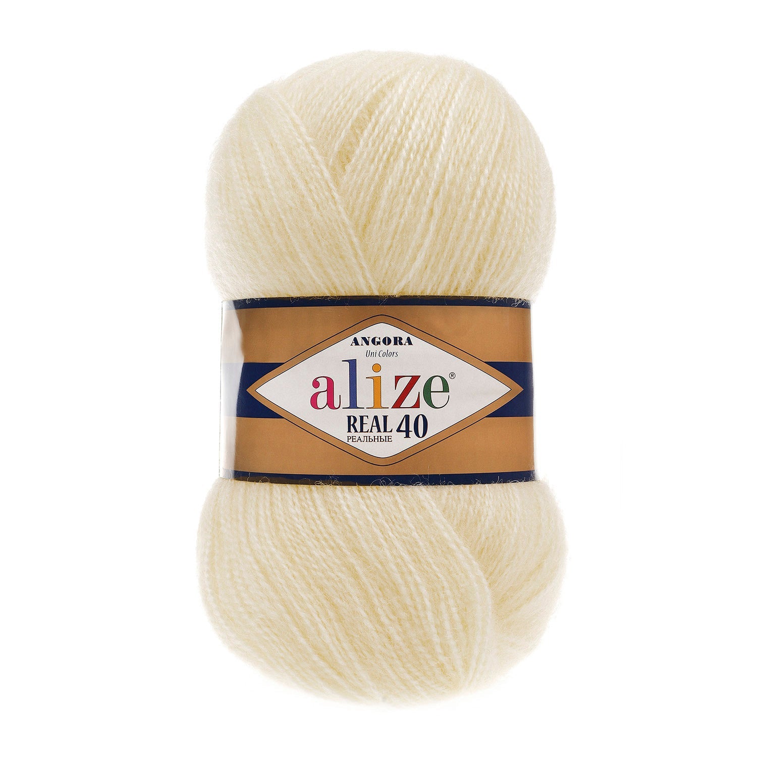 Vilnas Dzija| Alize Angora Real 40 | 439m, 100 g