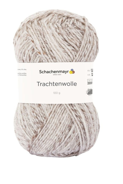 Laine à tricoter Schachenmayr Trachtenwolle 185 m 100 g - brun chiné #00089