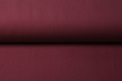 Gabardine en viscose avec élasthanne - rouge foncé 275 g/m²
