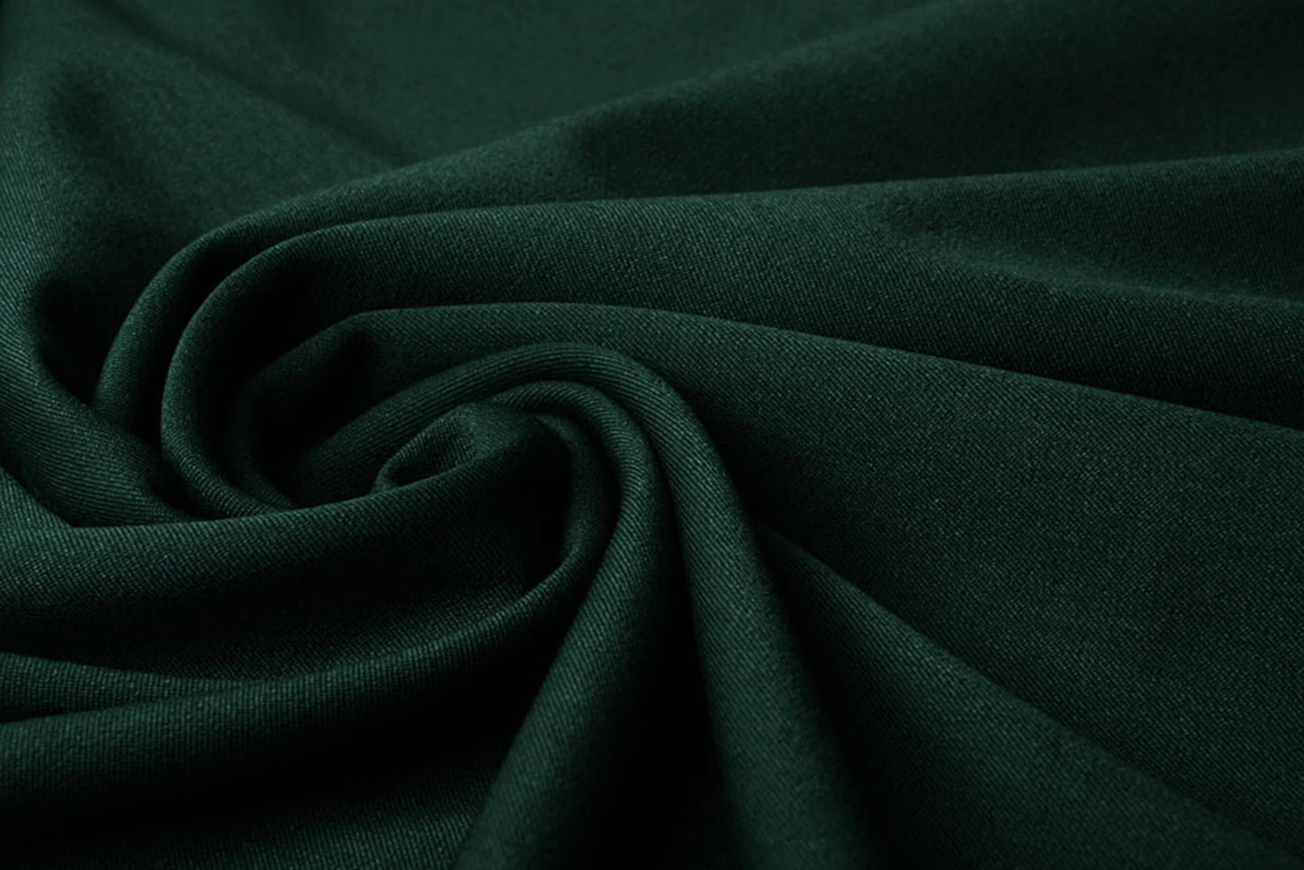 Viskozes kostīmaudums ar elastānu - tumši zaļš 275 g/m²