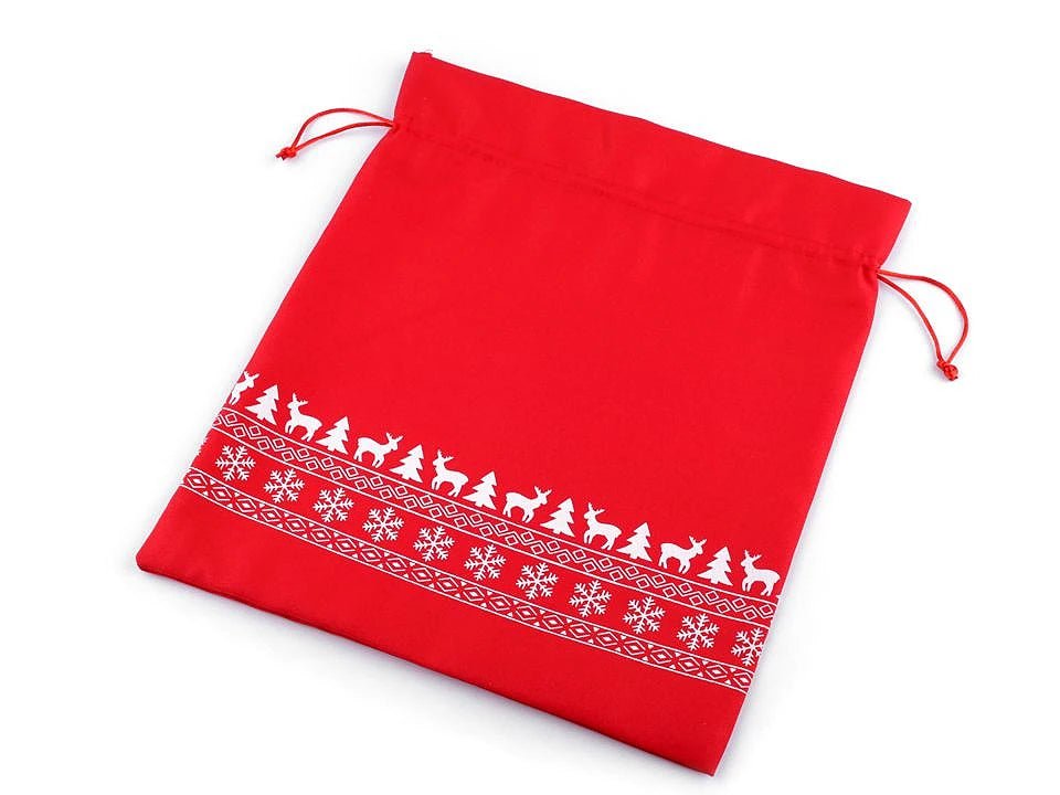 alt
Pilt jõulupärase kingikotiga 30 × 35 cm – saadaval veebis Šarlotes audumi