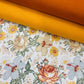 100% Kokvilnas audums-oranžs 125 g/m²