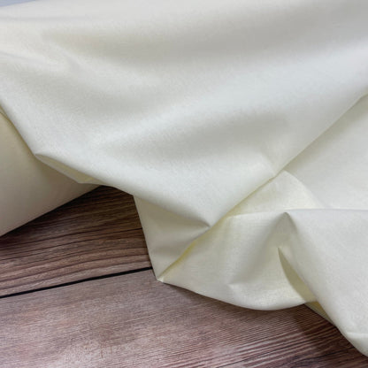 100% Baumwollstoff – Vanille 220cm 146 g/m²