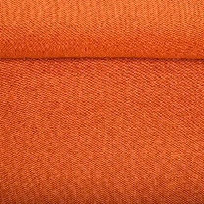 100% Mīkstināts lins-burkānu oranžais 205 g/m²