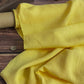 100% Mīkstināts lins-citronu dzeltens 205 g/m²