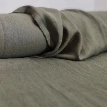 100% softened linen-sage green 205 g/m²