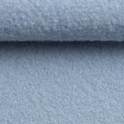100% wool fabric - light blue 385 g/m²