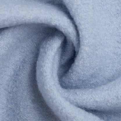 100% Wool fabric-light blue 385 g/m²