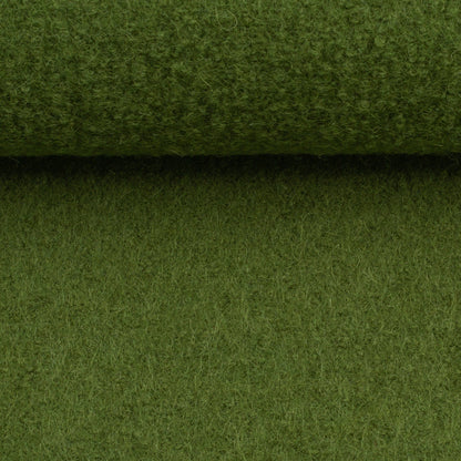 100% Vilnas audums-silti zaļš 385 g/m²