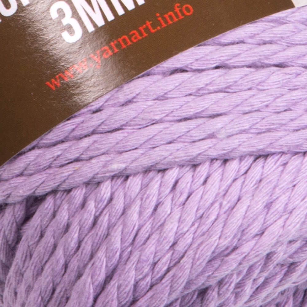 Dzija-aukla Yarn Art Macrame-lillā 75m 250g #765