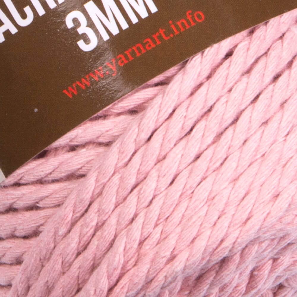 Dzija-aukla Yarn Art Macrame-pūderrozā 75m 250g #792