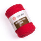 Dzija-aukla Yarn Art Macrame-sarkana 75m 250g #773