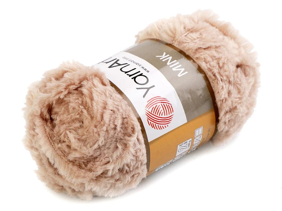 Dzija Yarn Art MINK-gaiši bēša 75m 50g #331