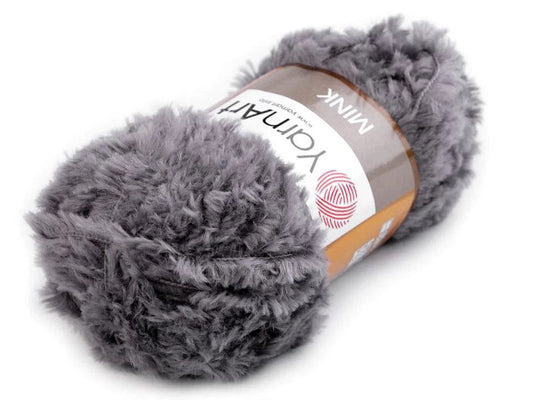 Dzija Yarn Art MINK-pelēka 75m 50g #335 | 303