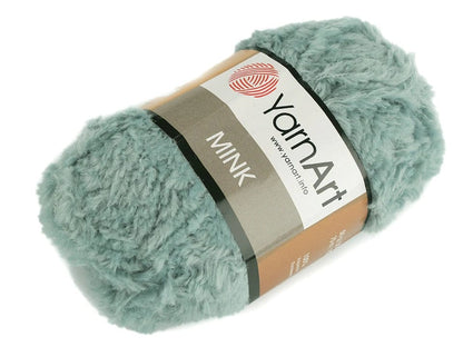 Fil Yarn Art MINK bleu turquoise 75m 50g #348