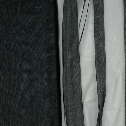 Extra soft black tulle 25 g/m²
