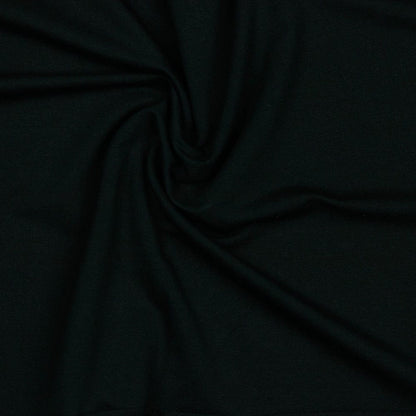 Schwarzer Baumwoll-Loopstrick 235 g/m² (GOTS-zert.)