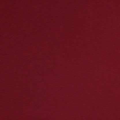 Jersey chaud en coton - rouge foncé 285 g/m²