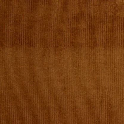 Velours côtelé en coton cognac 280 g/m²