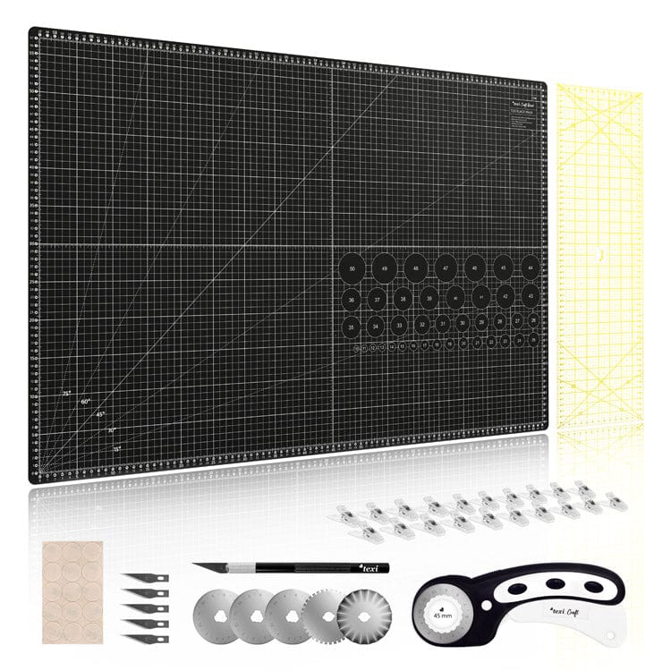 Komplekts-Paliktnis piegriešanai ar aksesuāriem 60x90 cm-meln